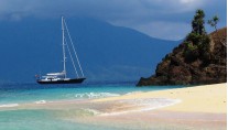 Sailing Yacht ASIA -  At Anchor 2